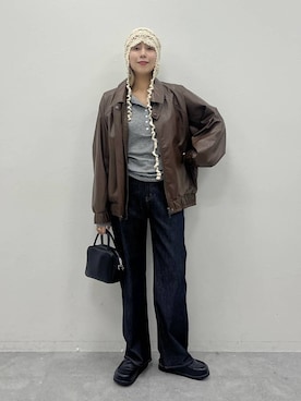 古屋美咲さん（レディース・167cm）の冬コーディネート