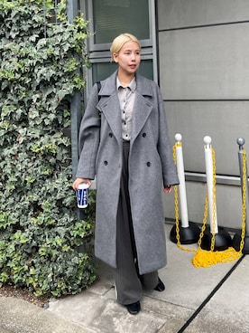 「eL（エル）のアイテム」を使った、古屋美咲さん（レディース・167cm）の秋コーディネート