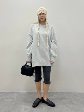 「eL（エル）のアイテム」を使った、古屋美咲さん（レディース・167cm）の冬コーディネート