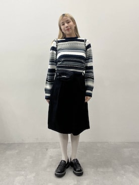 「アイテム（バックパック/リュック）」を使った、古屋美咲さん（レディース・167cm・30代）の秋コーディネート