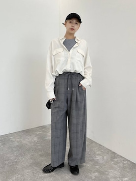 古屋美咲さん(レディース・167cm)の夏コーディネート