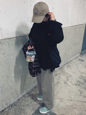 「oversize」｜Chloedesu👩🏿さん（レディース・153cm）の春コーディネート