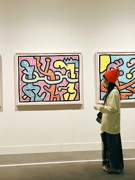 「H&M（エイチ・アンド・エム）のアイテム（帽子）」を使った、M e g さん（レディース・151cm）の冬コーディネート