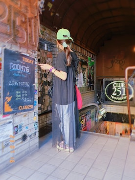 「SpRay（スプレイ）のアイテム（ワンピース/ドレス）」を使った、M e g さん（レディース・151cm）の冬コーディネート