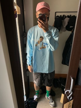 「Back Channel（バックチャンネル）のアイテム（パンツ）」を使った、FULLMoon1212!さん（メンズ・173cm）の秋コーディネート