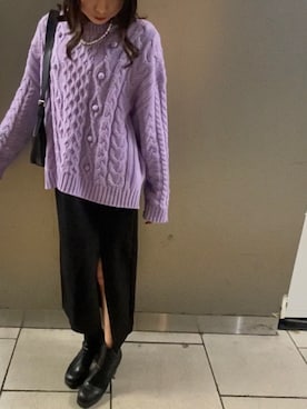 12ihoさん（レディース・165cm）の冬コーディネート