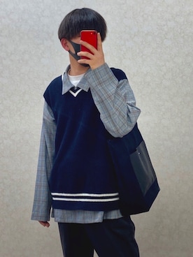 わさん(メンズ・170cm)の春コーディネート