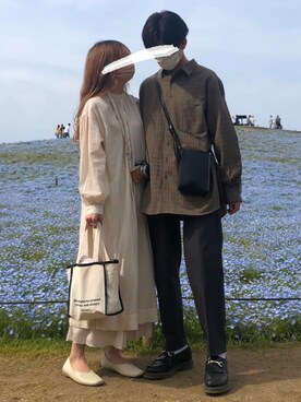 わさん（メンズ・170cm）の春コーディネート