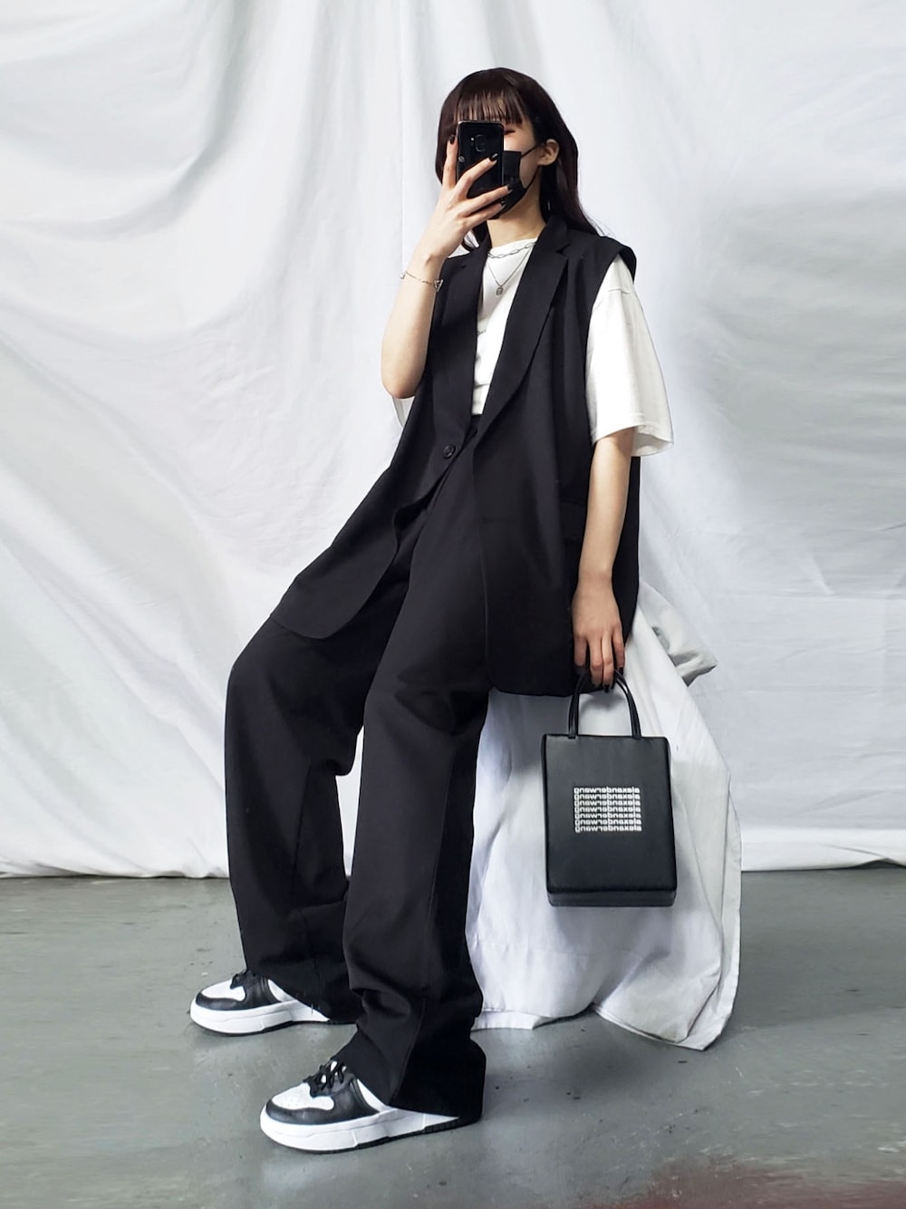 セットアップ 永久メイ M hono(me+emselect)｜me+em selectのセットアップを使った