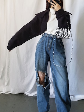 honoさん（レディース・154cm）の秋コーディネート