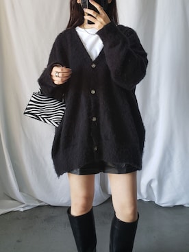 「Vネック」｜honoさん（レディース・154cm）の秋コーディネート