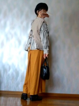 とんピン♪さん（レディース・158cm）の秋コーディネート