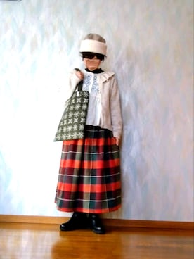 とんピン♪さん（レディース・158cm）の冬コーディネート