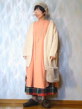 とんピン♪さん（レディース・158cm）の冬コーディネート