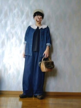 とんピン♪さん（レディース・158cm）の秋コーディネート