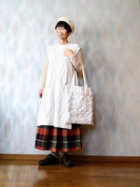 とんピン♪さん（レディース・158cm）の冬コーディネート