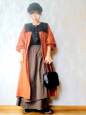 とんピン♪さん（レディース・158cm）の秋コーディネート