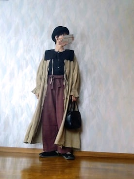 とんピン♪さん（レディース・158cm）の秋コーディネート