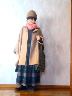 とんピン♪さん（レディース・158cm）の冬コーディネート
