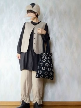 とんピン♪さん(レディース・158cm)の秋コーディネート