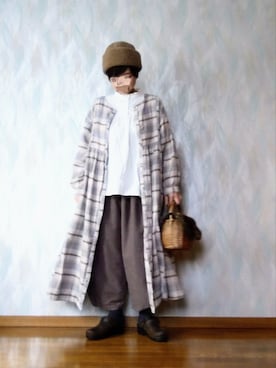 「menui（メヌイ）のアイテム」を使った、とんピン♪さん（レディース・158cm）の冬コーディネート