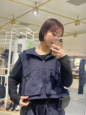 「LAATO（ラート）のアイテム」を使った、aonoさん（レディース・157cm）の春コーディネート