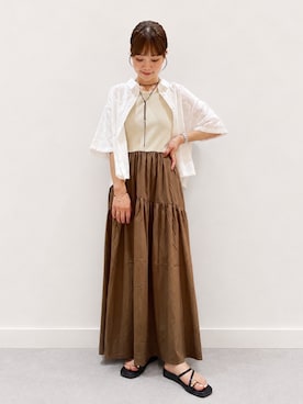 aonoさん（レディース・157cm）の夏コーディネート