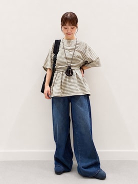 「KBF（ケイビーエフ）のアイテム」を使った、aonoさん（レディース・157cm）の夏コーディネート