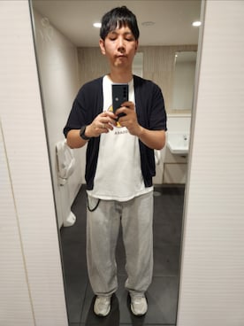 「MARITHE + FRANCOIS GIRBAUD（マリテフランソワジルボー）のアイテム」を使った、akkunn_akkunnさん（メンズ・180cm）の夏コーディネート