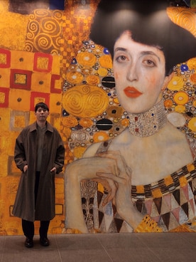 「アイテム（ステンカラーコート）」を使った、akkunn_akkunnさん（メンズ・180cm）の冬コーディネート