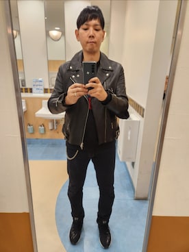 「HYSTERIC GLAMOUR（ヒステリックグラマー）のアイテム」を使った、akkunn_akkunnさん（メンズ・180cm）の秋コーディネート