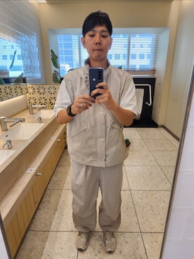 「アイテム（パンツ）」を使った、akkunn_akkunnさん（メンズ・180cm）の秋コーディネート
