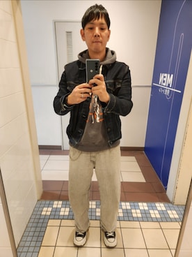 「アイテム（財布/小物）」を使った、akkunn_akkunnさん（メンズ・180cm）の秋コーディネート