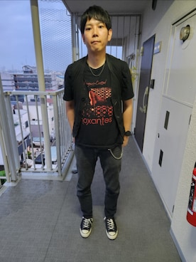 「LIDNM（リドム）のアイテム」を使った、akkunn_akkunnさん（メンズ・180cm）の夏コーディネート