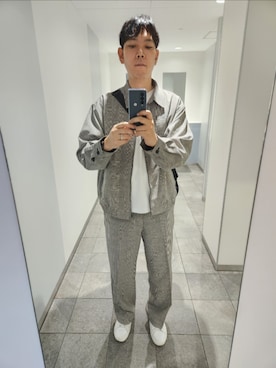 「アイテム（トップス）」を使った、akkunn_akkunnさん（メンズ・180cm）の秋コーディネート