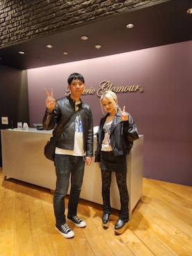 「MARITHE + FRANCOIS GIRBAUD（マリテフランソワジルボー）のアイテム（アクセサリー）」を使った、akkunn_akkunnさん（メンズ・180cm）の春コーディネート