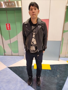 akkunn_akkunnさん（メンズ・180cm）の冬コーディネート