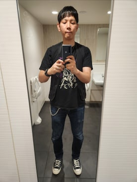 「Levi's Made & Crafted（リーバイスメイドアンドクラフテッド）のアイテム」を使った、akkunn_akkunnさん（メンズ・180cm）の夏コーディネート