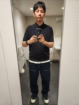 「Levi's（リーバイス）のアイテム」を使った、akkunn_akkunnさん（メンズ・180cm）の夏コーディネート