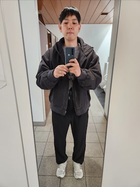 akkunn_akkunnさん（メンズ・180cm）の冬コーディネート