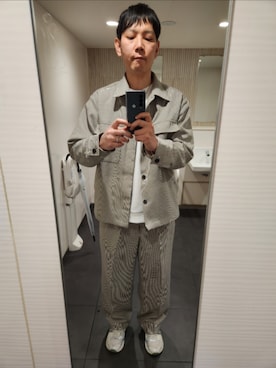 「MARITHE + FRANCOIS GIRBAUD（マリテフランソワジルボー）のアイテム（アクセサリー）」を使った、akkunn_akkunnさん（メンズ・180cm）の春コーディネート