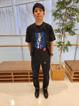 「LIDNM（リドム）のアイテム」を使った、akkunn_akkunnさん（メンズ・180cm）の夏コーディネート