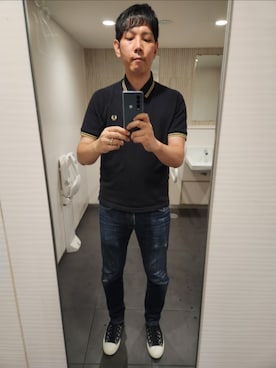 「Levi's Made & Crafted（リーバイスメイドアンドクラフテッド）のアイテム」を使った、akkunn_akkunnさん（メンズ・180cm）の夏コーディネート