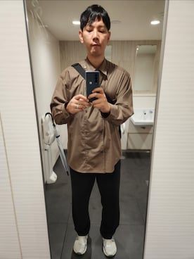 「アイテム（シューズ）」を使った、akkunn_akkunnさん（メンズ・180cm）の秋コーディネート