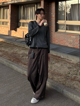 Harutoさん（メンズ・180cm）の冬コーディネート