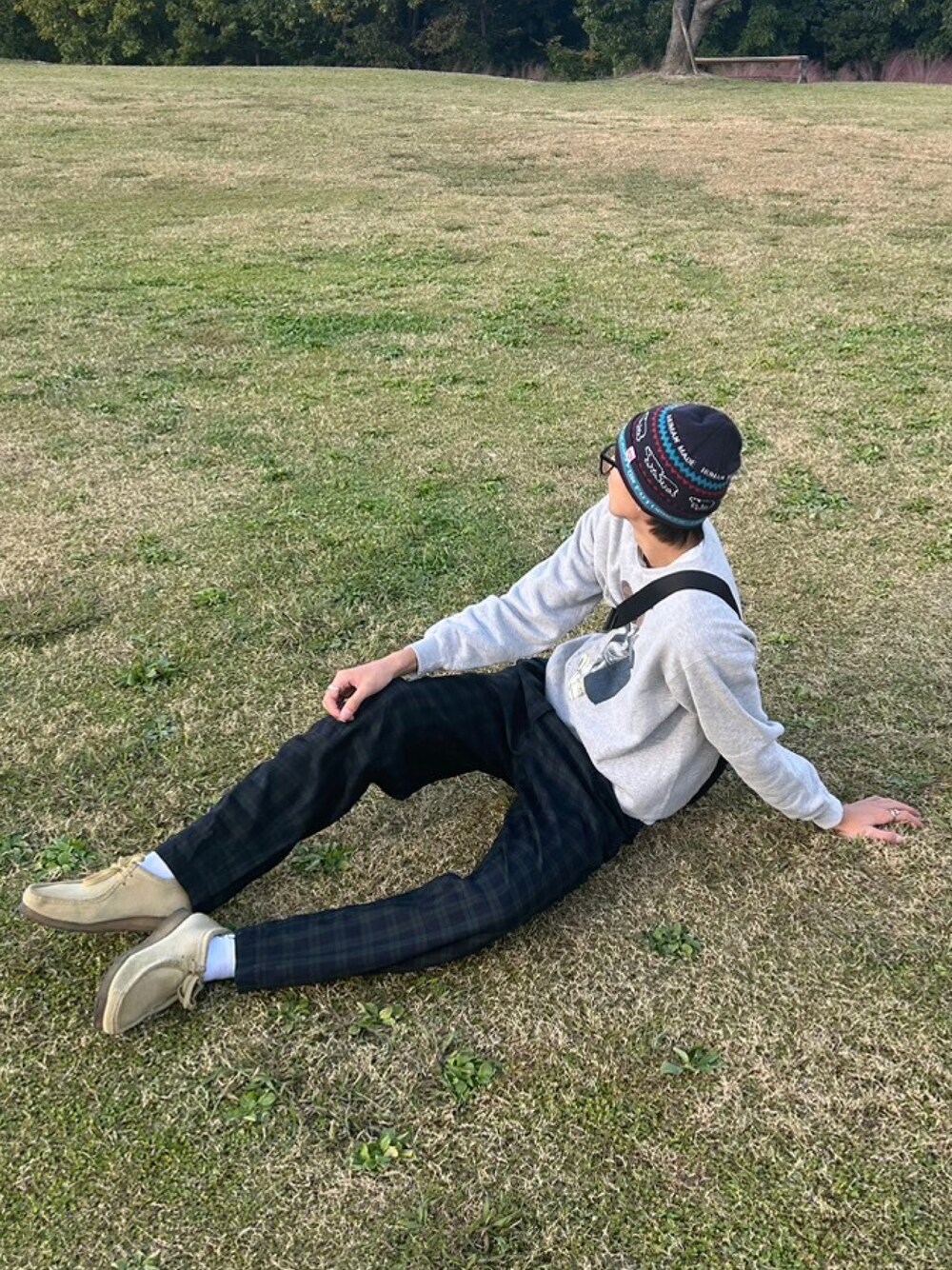 Ralph Lauren グレー スウェットシャツ ダブルニット スウェットシャツ （スウェット）｜POLO RALPH