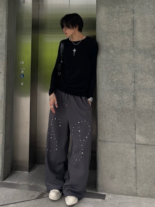 「WESTBOY(ウエストボーイ)の厚底 レザースニーカー WO25S13SH09【WB ORIGINALS】(スニーカー)」を使った、Harutoさん(メンズ・180cm)の夏コーディネート
