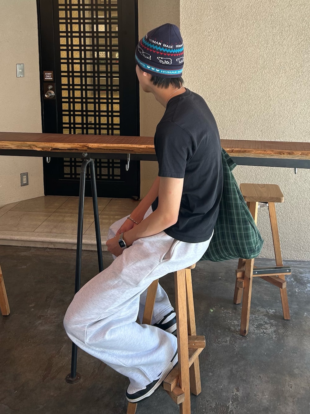 human made BEANIE ニット帽　帽子　黒　ブラック　BLACK 楽天市場】HUMAN MADE ニット帽 ヒューマンメイド BIG BEANIE