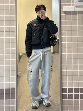 Harutoさん（メンズ・180cm）の冬コーディネート