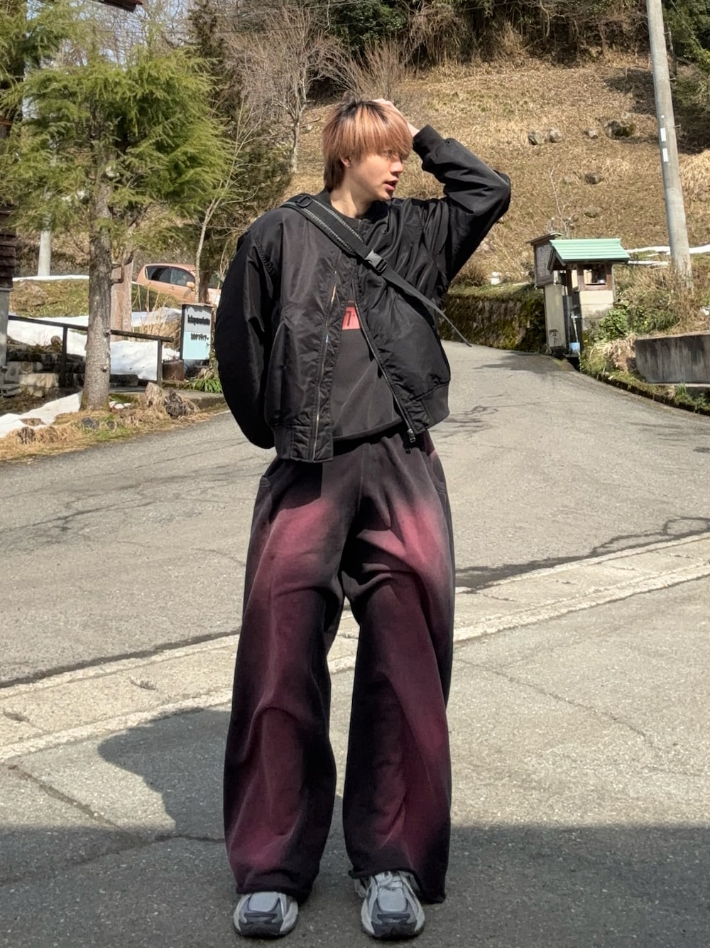 ※とん〈新品〉ストライプパンツ　Jaded London ※着画あり ストライプ パンツ JADED LONDON(ジェイデッドロンドン) メンズ